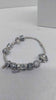 Pandora ALE 925 Sterling Silver Charm Bracelet With 10x Charms - 8" Long - Boxed