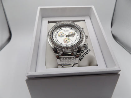 Softech Unisex Sliver watch