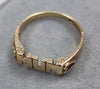 9ct Yellow Gold Mum Ring Size "O"