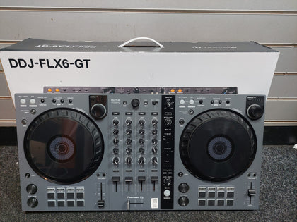 Pioneer DJ DDJ-FLX6-GT 4-channel controller, Boxed with Power Cable