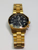 Mens Gold Plated Armani Watch
