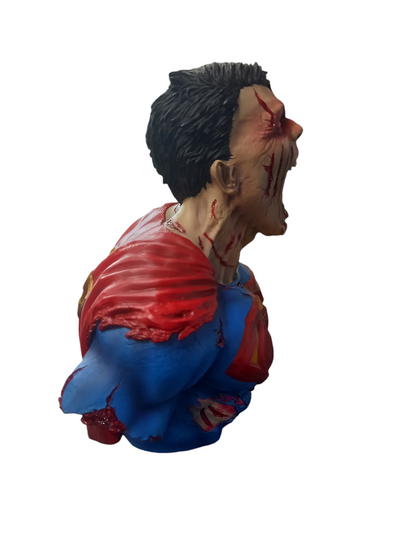 Superman Deceased Zombie Bust 30cm