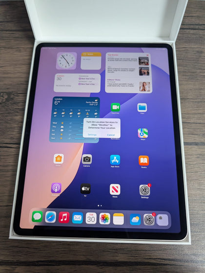 Apple iPad Air 6th gen 13-inch M2.128GB A2898, Boxed