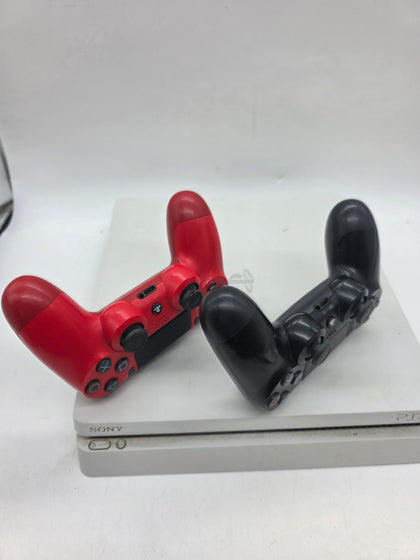 Sony PlayStation 4 Slim white 2 pads