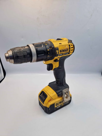 Dewalt DCD785 Cordless 18v Hammer Impact Drill Driver With 4.0ah Battery (No Charger)
