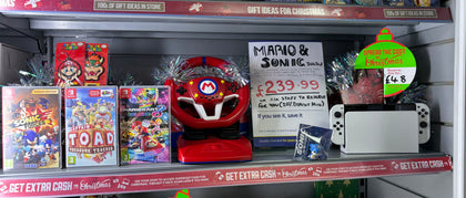 Nintendo Switch OLED Mario and Sonic Bundle