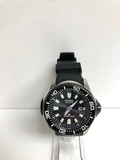 Citizen Eco-Drive Promaster Diver Rubber Mens Watch BN0085-01E