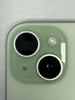 Apple iPhone 15 256GB - Green ( 100% Battery Health , 15 Cycle Count ) ** Any Network **