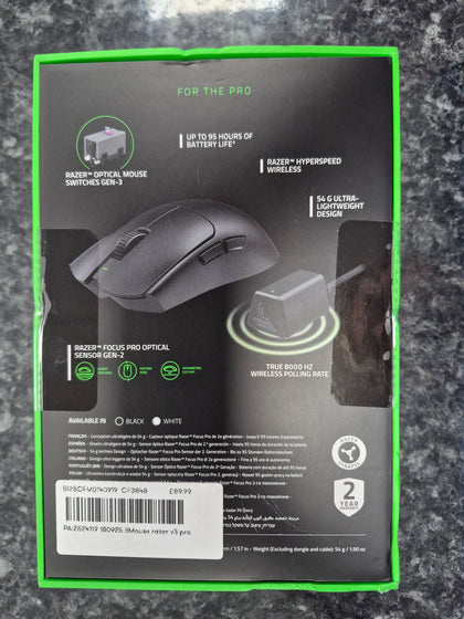 Razor Viper V3 Pro Wireless Gaming Mouse .