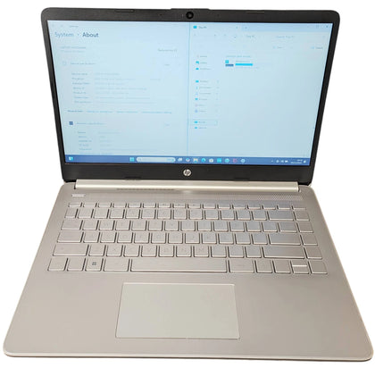 HP 14S-Fq0059na 14in Win 11, AMD-3020e@1.2GHz, 4GB RAM, 64GB SSD Laptop