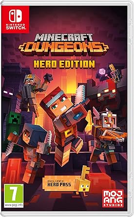 Nintendo Switch, Minecraft Dungeons: Hero Edition - Chesterfield