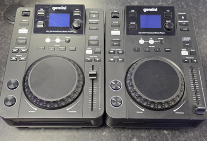 Gemini CDJ-300 CD/USB Media Player - Bundle