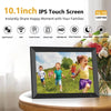 Frameo Digital Photo Frame, 10.1 Inch Smart Wifi 10.1" Art 32GB