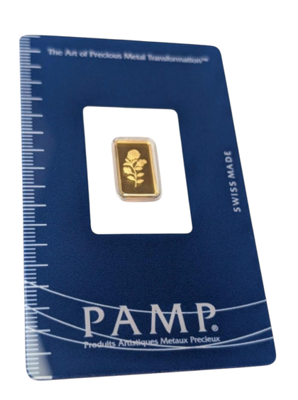 1G OF 999.9 GOLD BY PAMP PRESTON STORE