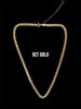 9ct Solid curb chain 16"