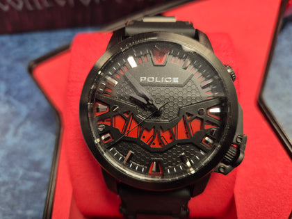 Mens Police Batman Collection Watch Boxed with Extras