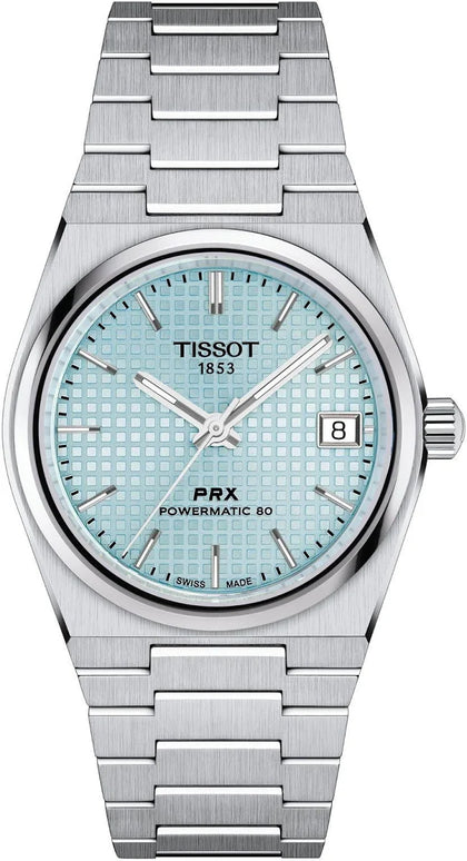 Tissot PRX Powermatic 80 Watch - Ice Blue