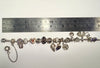Pandora 8” Bracelet + 17 Charms with Safety Chain