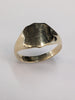 9ct yellow gold signet ring