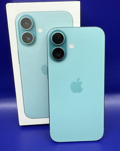 Apple iPhone 16 128GB Teal Unlocked Boxed - Chesterfield
