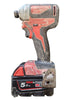 Milwaukee M18 CBLID-0 18v Brushless 1/4" Impact Driver with 5Ah Battery and Charger