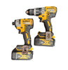 DeWalt DCD796 Drill and DCF887 Impact Driver w/4.0Ah batteries,charger and case