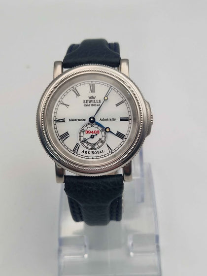 Sewills Admiralty “Ark Royal” Wristwatch – Automatic – Military Style – Unboxex With Leather Strap