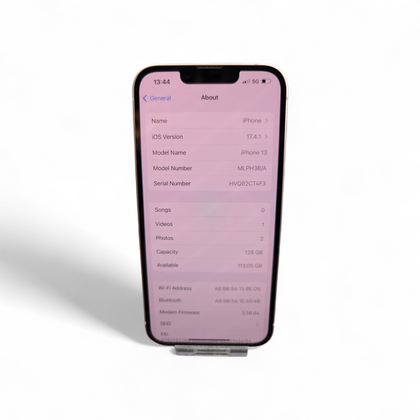 Apple iPhone 13 - 128GB - Pink - 100%