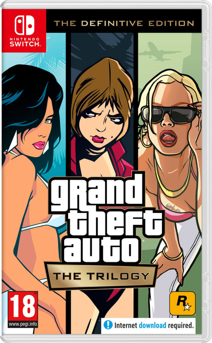 Grand Theft Auto The Trilogy - The Definitive Edition - Nintendo Switch - Great Yarmouth