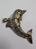 9CT GOLD DOLPHIN PENDANT WITH CZ STONES