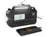 ROCAM Wind Up Solar Radio, DAB/FM Radio with 5000mAh Rechargeable Power Bank, Solar Panel/USB/Hand Crank Charger