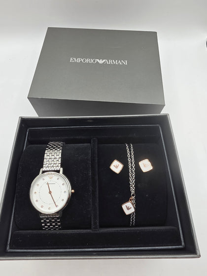 Emporio Armani Ladies Watch Set