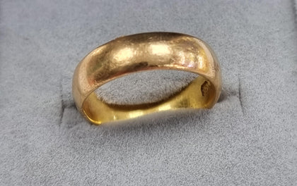 22ct Gold Ring Size 