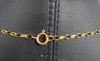 9ct GOLD NECKLACE 1.6G 375 16'' in Length