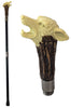 2 Piece Wolf Swagger Cane / Walking Stick 94cm