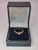 9ct Hallmarked Yellow Gold Diamond Ring - 2.3g Weight, Size N