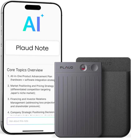 Plaud Note AI Voice Recorder Starlight