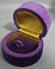 18CT White Gold Gucci Link To Love Ring 3.5G HM Size N In Purple Box