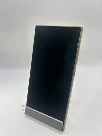 Samsung Galaxy S24 Ultra, 256GB, Titanium Yellow, Unlocked, Unboxed *Scratch On Front Screen*
