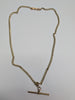 9ct Gold T-Bar & Chain