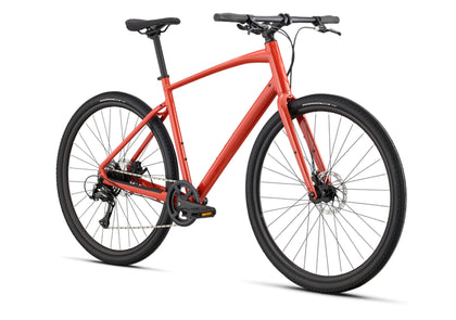 Specialized Sirrus X 1.0 2025 Hybrid Bike Gloss Deep Orange / Redwood Reflective