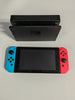 Nintendo Switch Console Neon Blue and Red