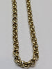 9CT GOLD BELCHER 17” CHAIN