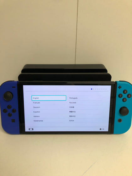 Nintendo Switch OLED - Neon Blue/Neon Navy