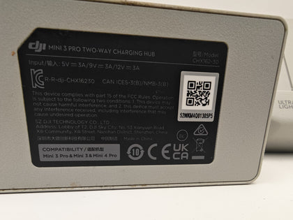 DJI Mini 3 Pro Two Way Charging Hub & 3 Batterys