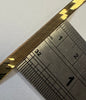 9ct Gold V Shape Herringbone 18” Necklace