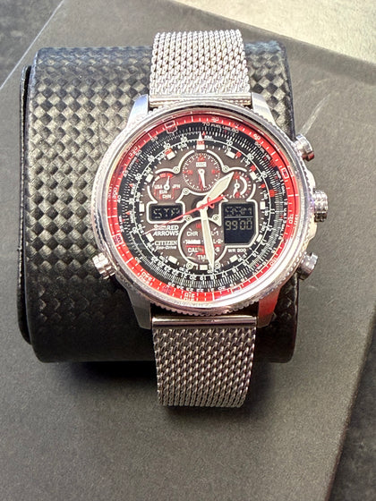 Citizen RAF Red Arrows Ltd Edition Navihawk A.T Chronograph Watch