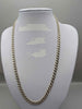 9ct Yellow Gold Hollow Curb Chain Necklace - 13.47 Grams - 20" Long