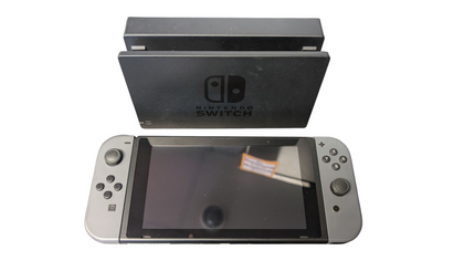 Nintendo Switch(V2) Grey with Dock Unboxed