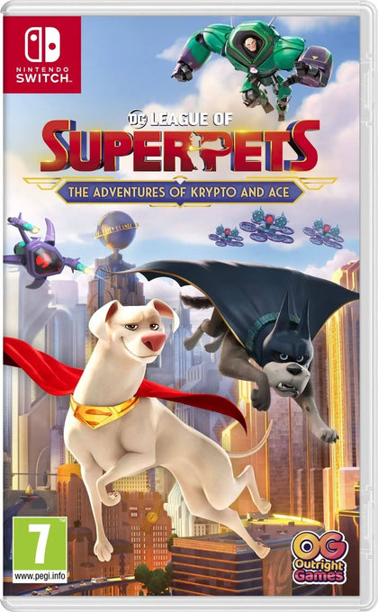 DC League of Super Pets The Adventures of Krypto and Ace for Nintendo Switch